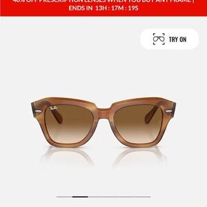 Ray-Ban State Street Tan Sunglasses